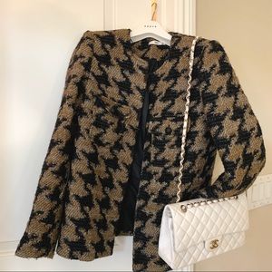 Mango Houndstooth jacket